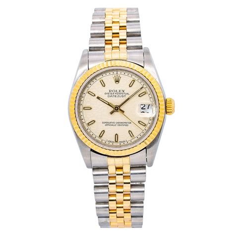 rolex perpetual date prezzo|rolex 31mm datejust two tone.